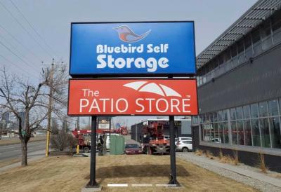 Storage Units at Bluebird Self Storage - Blackfoot Trail - 4040 Blackfoot Trail SE, Calgary, AB
